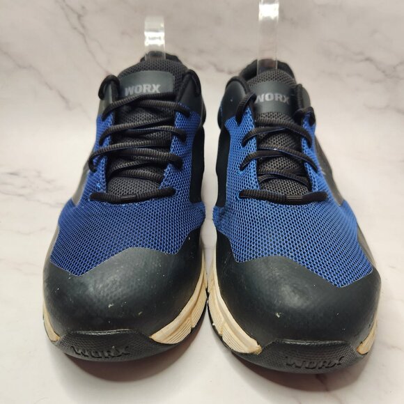 Worx Red Wing Lithium Blue Work Shoes Safety Toe Teel Toe ASTM Men's 12 - Picture 2 of 9